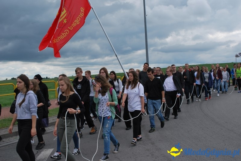 Przystań na chwilę - procesja - Góra Św. Jana Pawła II do Bazyliki