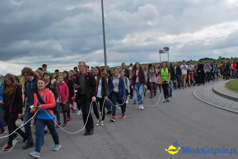 Przystań na chwilę - procesja - Góra Św. Jana Pawła II do Bazyliki