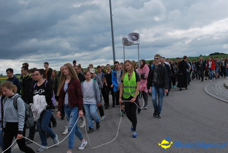 Przystań na chwilę - procesja - Góra Św. Jana Pawła II do Bazyliki
