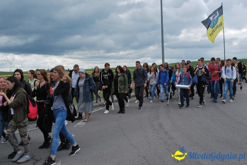 Przystań na chwilę - procesja - Góra Św. Jana Pawła II do Bazyliki
