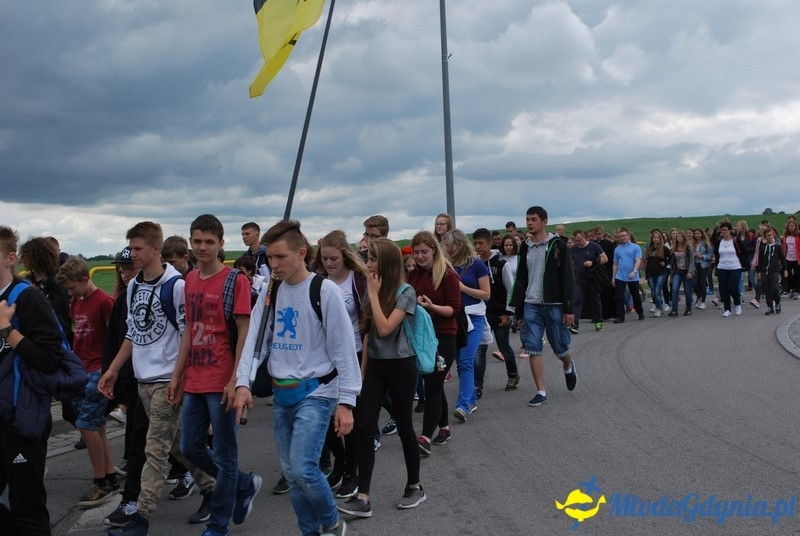 Przystań na chwilę - procesja - Góra Św. Jana Pawła II do Bazyliki