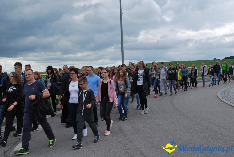 Przystań na chwilę - procesja - Góra Św. Jana Pawła II do Bazyliki