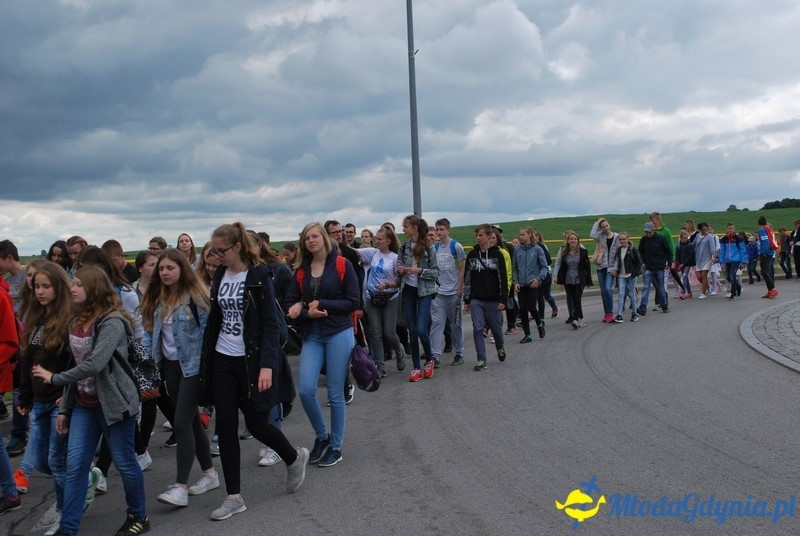 Przystań na chwilę - procesja - Góra Św. Jana Pawła II do Bazyliki