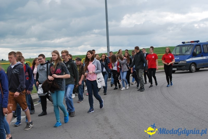Przystań na chwilę - procesja - Góra Św. Jana Pawła II do Bazyliki
