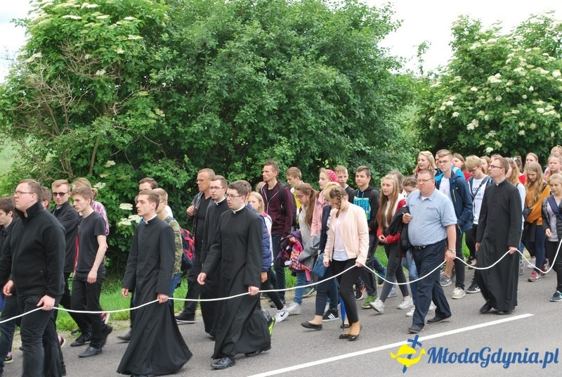 Przystań na chwilę - procesja - Góra Św. Jana Pawła II do Bazyliki