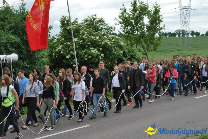 Przystań na chwilę - procesja - Góra Św. Jana Pawła II do Bazyliki