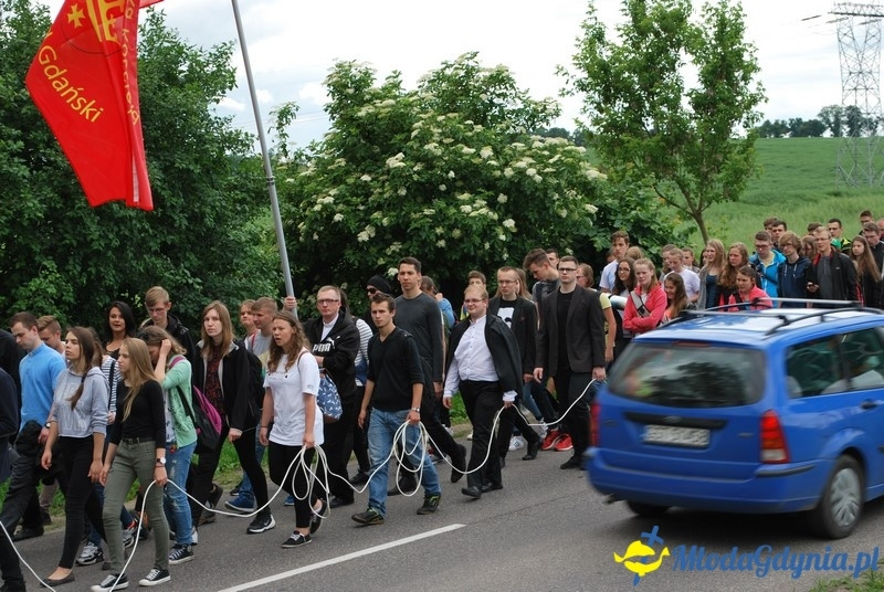 Przystań na chwilę - procesja - Góra Św. Jana Pawła II do Bazyliki
