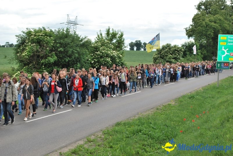 Przystań na chwilę - procesja - Góra Św. Jana Pawła II do Bazyliki