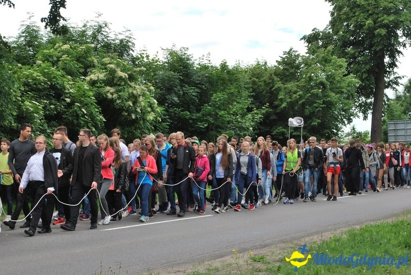 Przystań na chwilę - procesja - Góra Św. Jana Pawła II do Bazyliki
