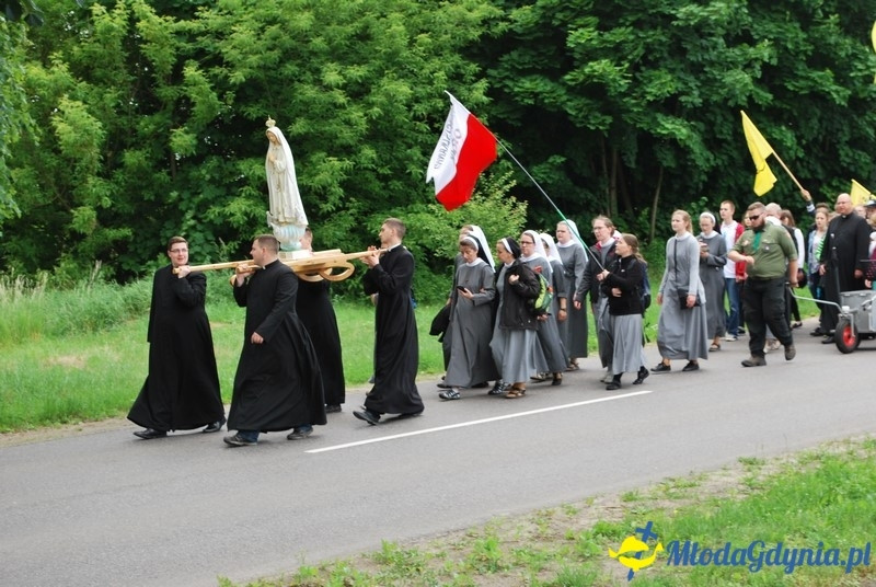 Przystań na chwilę - procesja - Góra Św. Jana Pawła II do Bazyliki