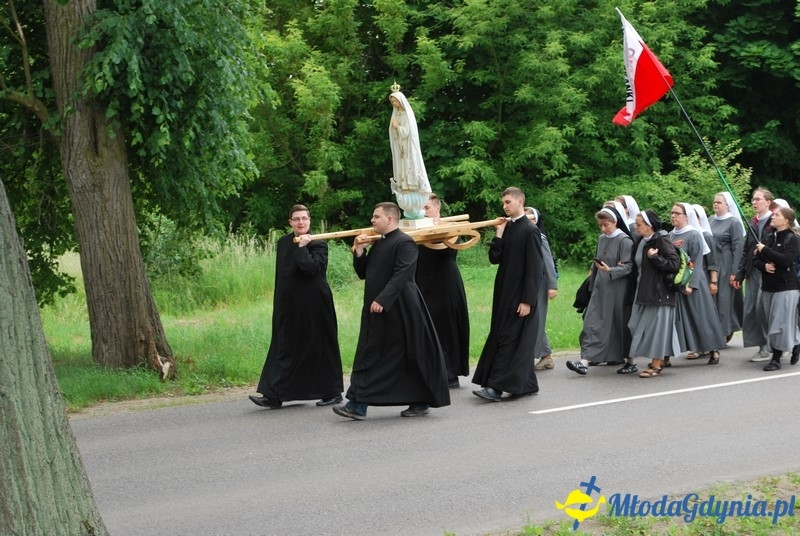 Przystań na chwilę - procesja - Góra Św. Jana Pawła II do Bazyliki