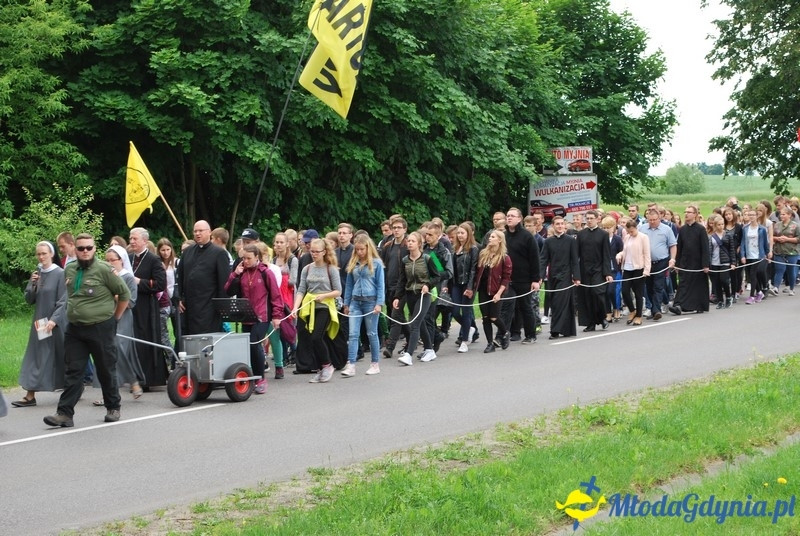 Przystań na chwilę - procesja - Góra Św. Jana Pawła II do Bazyliki