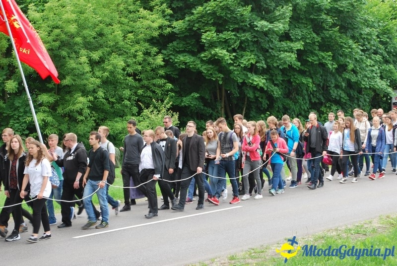 Przystań na chwilę - procesja - Góra Św. Jana Pawła II do Bazyliki