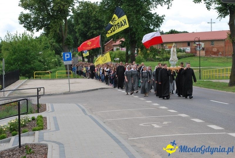 Przystań na chwilę - procesja - Góra Św. Jana Pawła II do Bazyliki