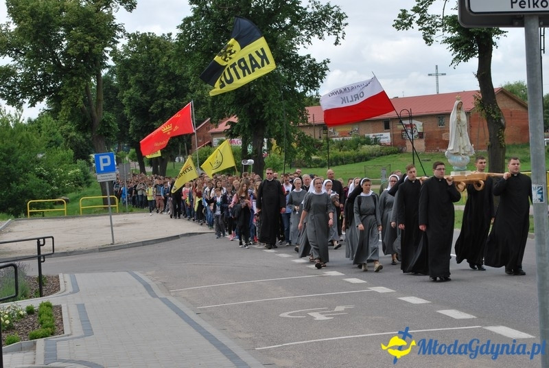 Przystań na chwilę - procesja - Góra Św. Jana Pawła II do Bazyliki