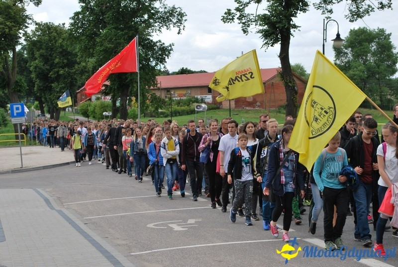 Przystań na chwilę - procesja - Góra Św. Jana Pawła II do Bazyliki