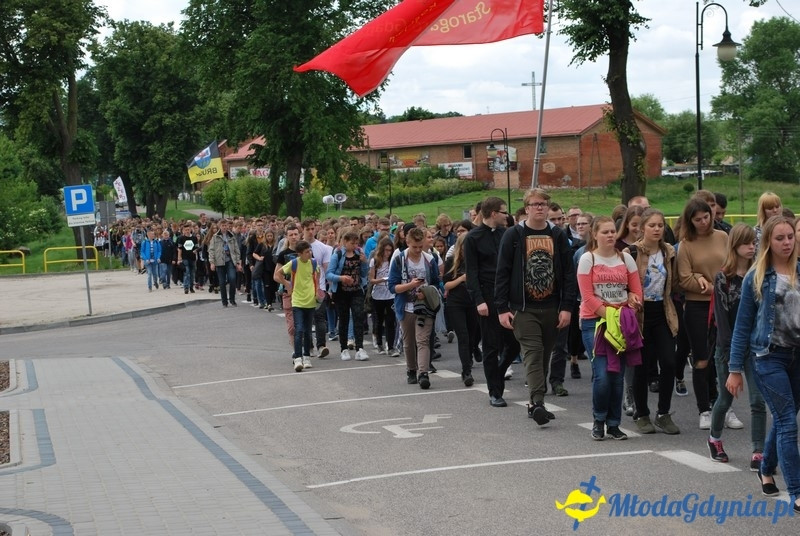 Przystań na chwilę - procesja - Góra Św. Jana Pawła II do Bazyliki