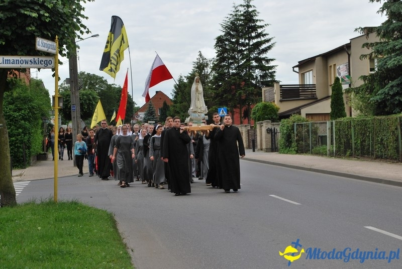 Przystań na chwilę - procesja - Góra Św. Jana Pawła II do Bazyliki