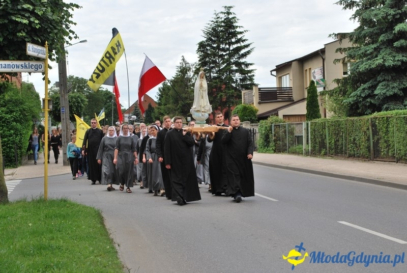Przystań na chwilę - procesja - Góra Św. Jana Pawła II do Bazyliki