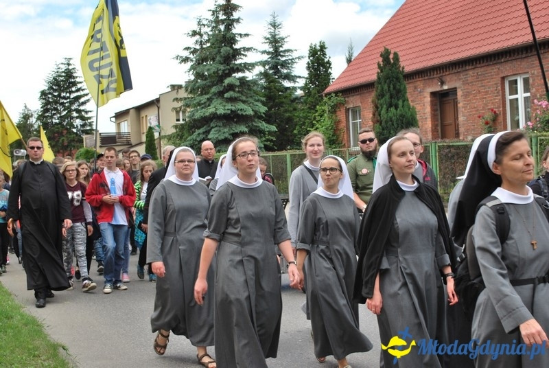 Przystań na chwilę - procesja - Góra Św. Jana Pawła II do Bazyliki