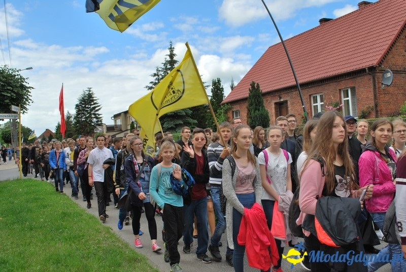 Przystań na chwilę - procesja - Góra Św. Jana Pawła II do Bazyliki
