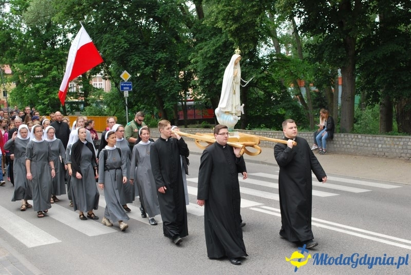 Przystań na chwilę - procesja - Góra Św. Jana Pawła II do Bazyliki