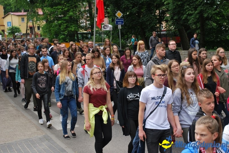 Przystań na chwilę - procesja - Góra Św. Jana Pawła II do Bazyliki