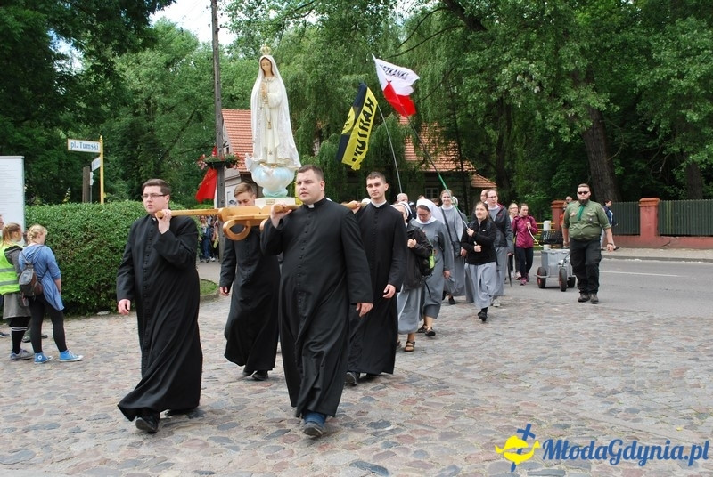 Przystań na chwilę - procesja - Góra Św. Jana Pawła II do Bazyliki