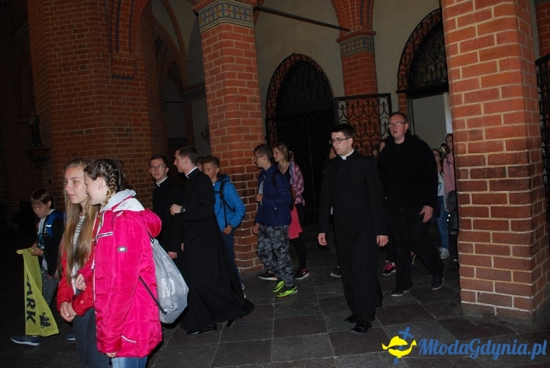 Przystań na chwilę - procesja - Góra Św. Jana Pawła II do Bazyliki