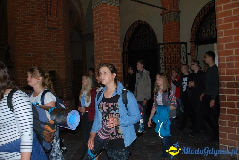 Przystań na chwilę - procesja - Góra Św. Jana Pawła II do Bazyliki