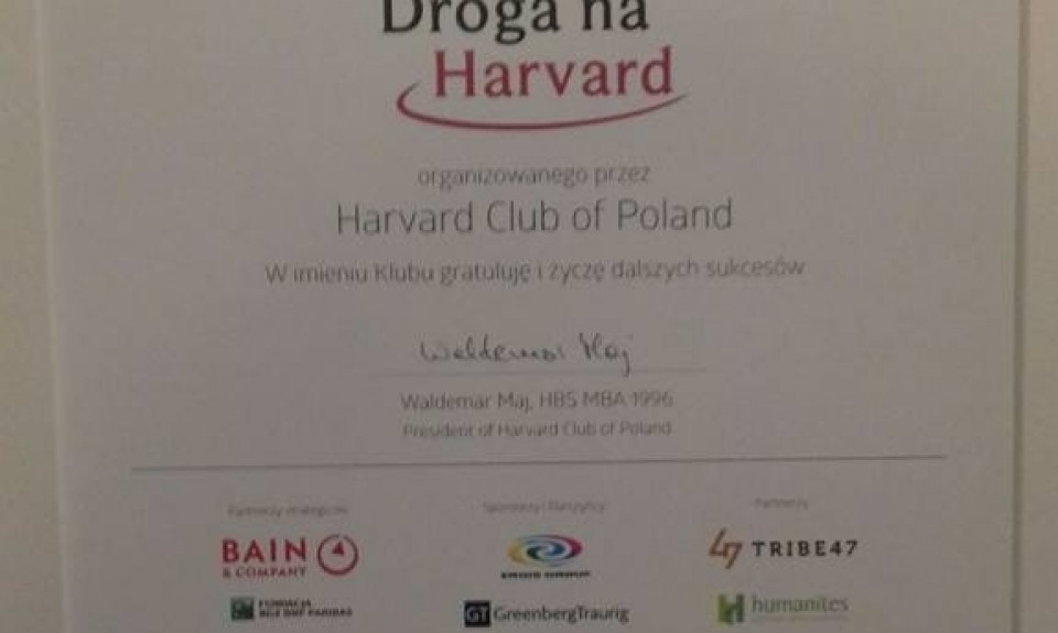 Droga na Harvard - Konrad Wojtowicz & Igor Kaczmarczyk