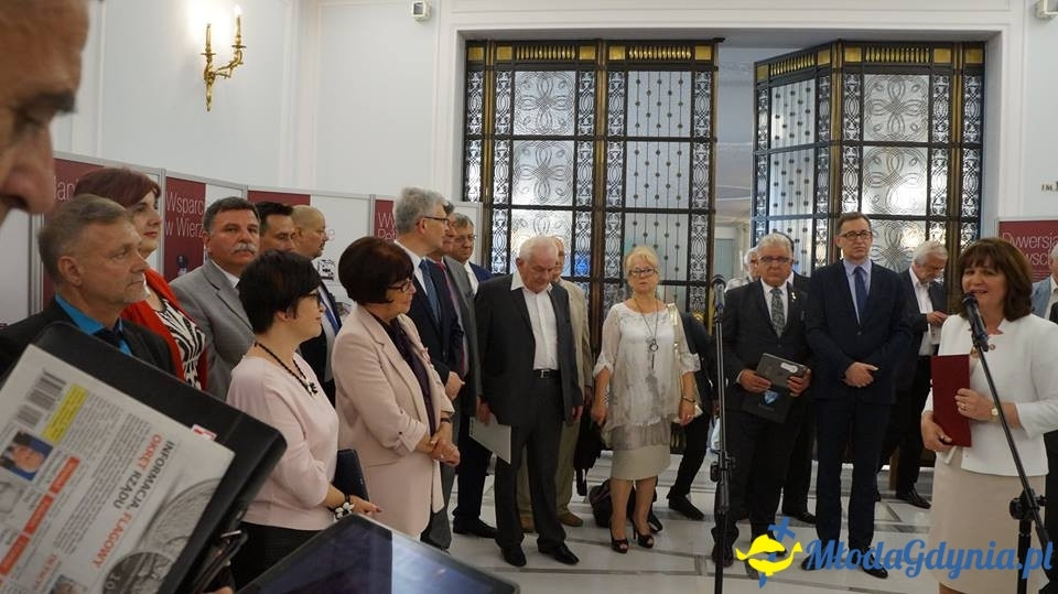 Solidarność Walcząca - wystawa w Sejmi z inicjatywy poseł Małgorzaty Zwiercan