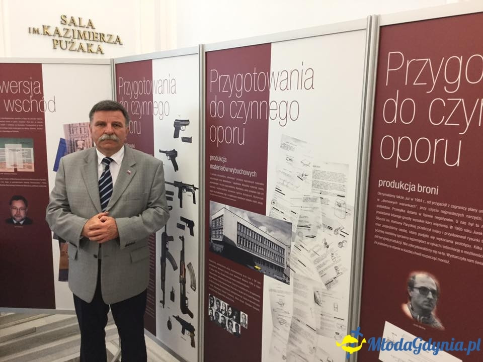 Solidarność Walcząca - wystawa w Sejmi z inicjatywy poseł Małgorzaty Zwiercan