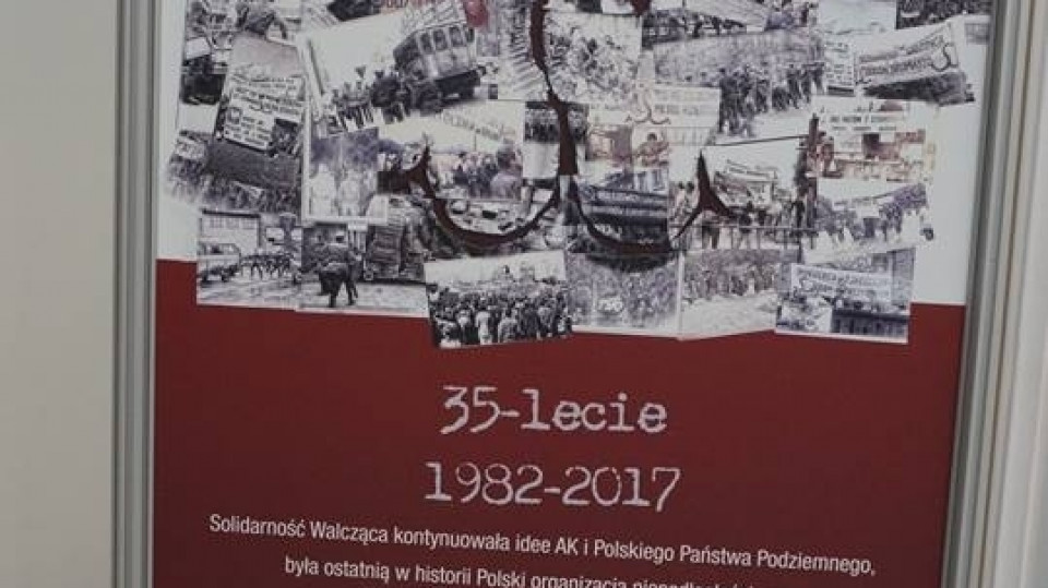 Solidarność Walcząca - wystawa w Sejmi z inicjatywy poseł Małgorzaty Zwiercan
