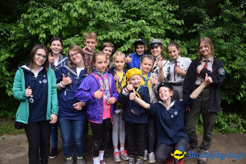 Zlot Hufca ZHP Gdynia - Wejherowo 16-18.06.2017