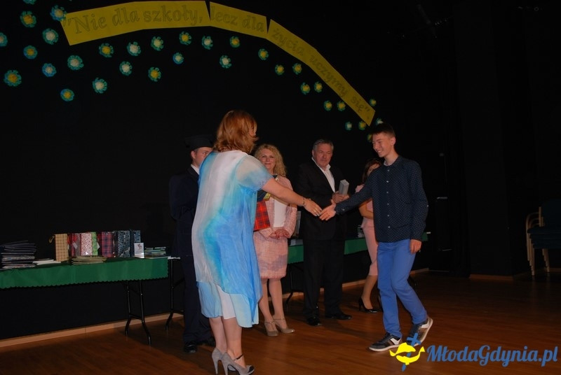 Gimnazjum w Kosakowie - zakończenie roku klas 3 - 22.06.2017