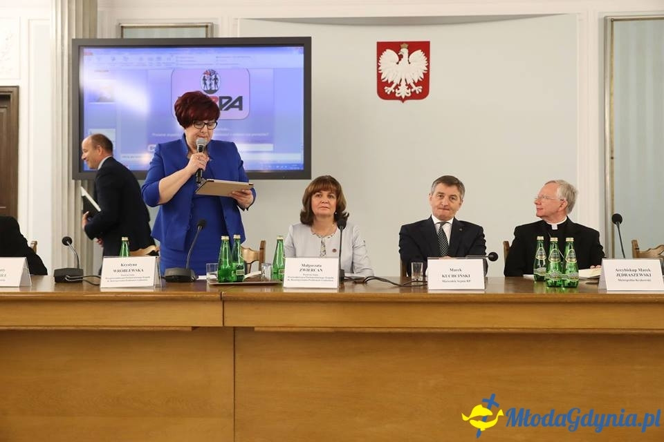 Poseł Małgorzata Zwiercan - maj 2017