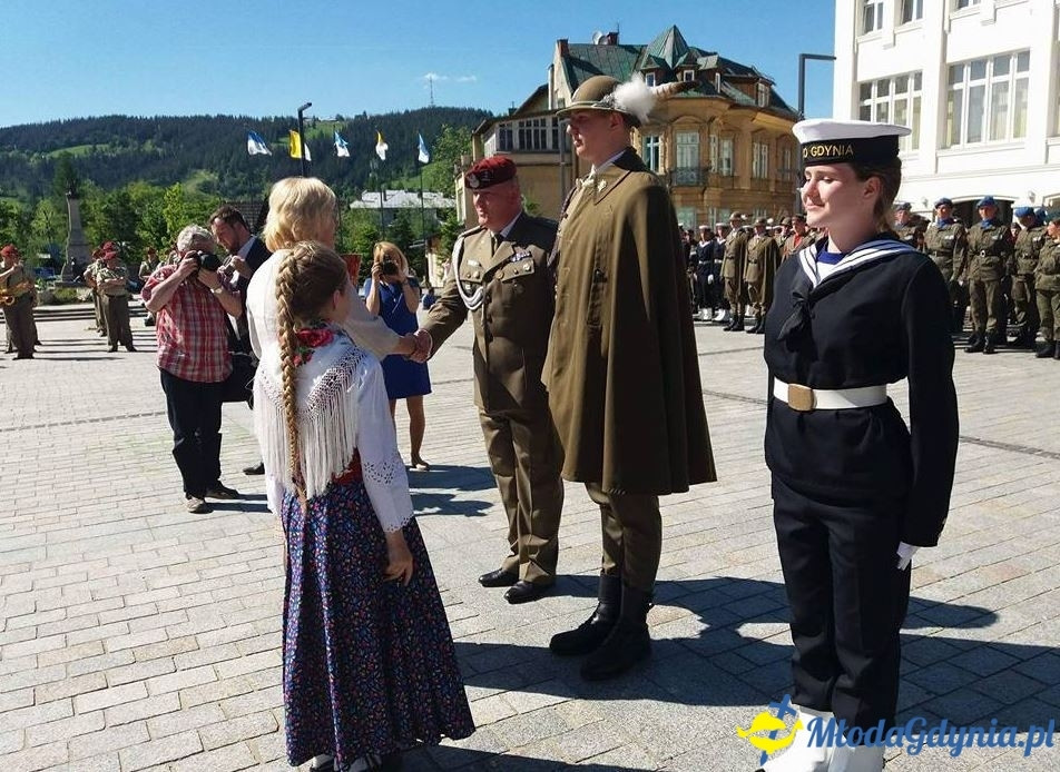 V Ogólnopolskim Przeglądzie Musztry Klas Mundurowych  Zakopane 2017