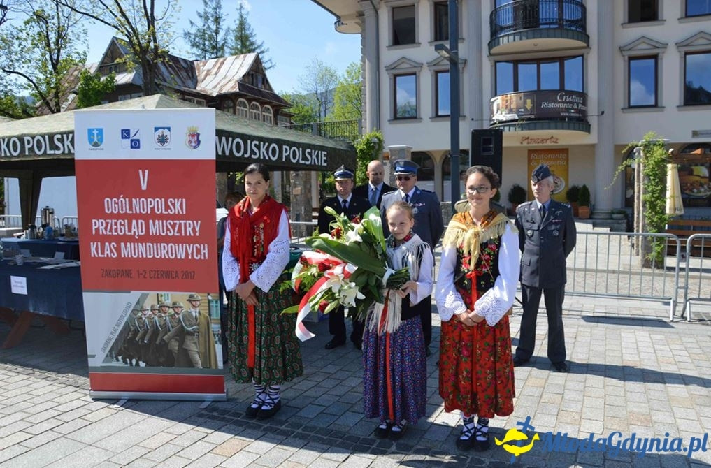 V Ogólnopolskim Przeglądzie Musztry Klas Mundurowych  Zakopane 2017