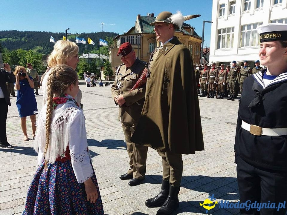 V Ogólnopolskim Przeglądzie Musztry Klas Mundurowych  Zakopane 2017