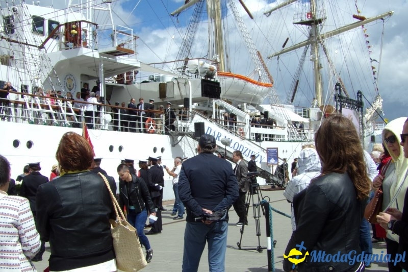  35-lecie podniesienia bandery na Darze Młodzieży