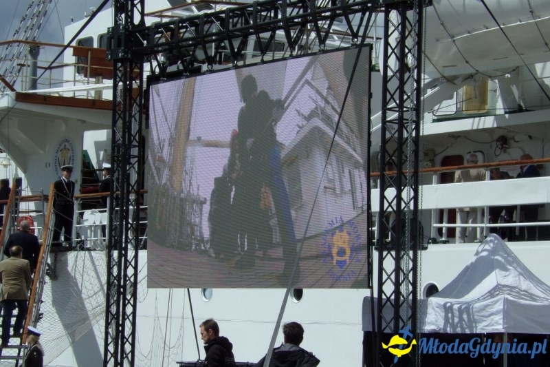  35-lecie podniesienia bandery na Darze Młodzieży