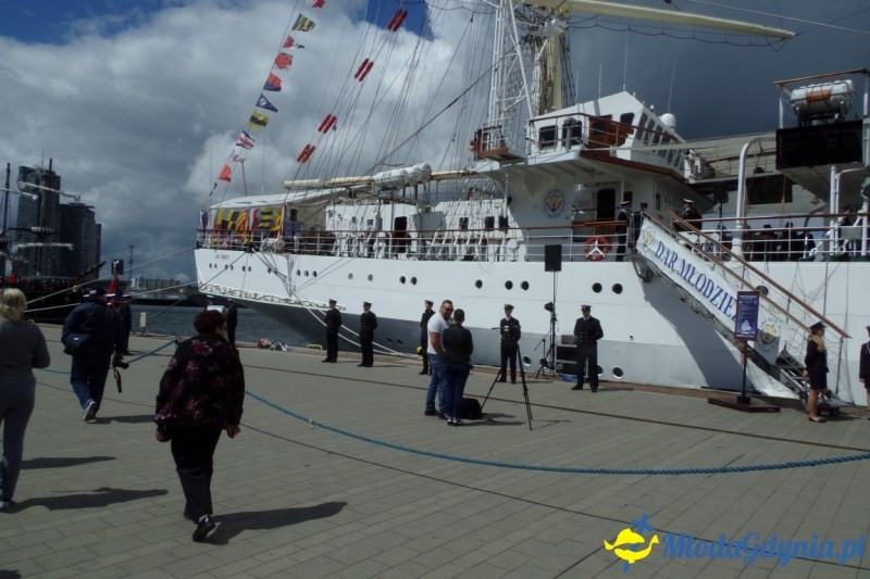  35-lecie podniesienia bandery na Darze Młodzieży