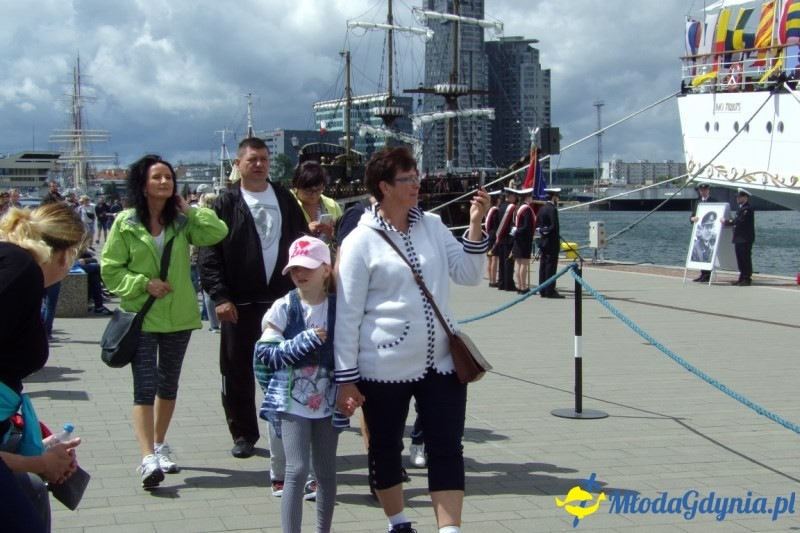  35-lecie podniesienia bandery na Darze Młodzieży