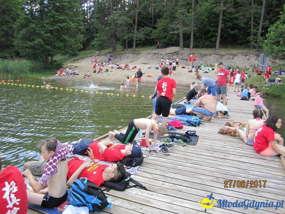 Gdyński Klub Kyokushin Karate - obóz Piecki 2017