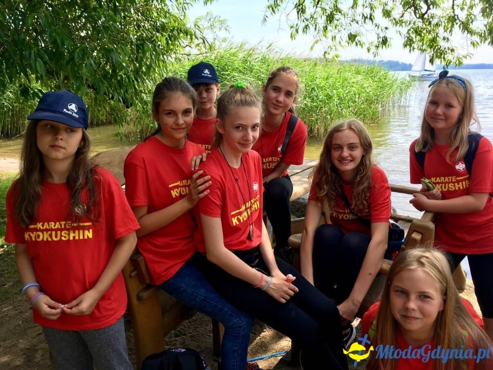 Gdyński Klub Kyokushin Karate - obóz Piecki 2017