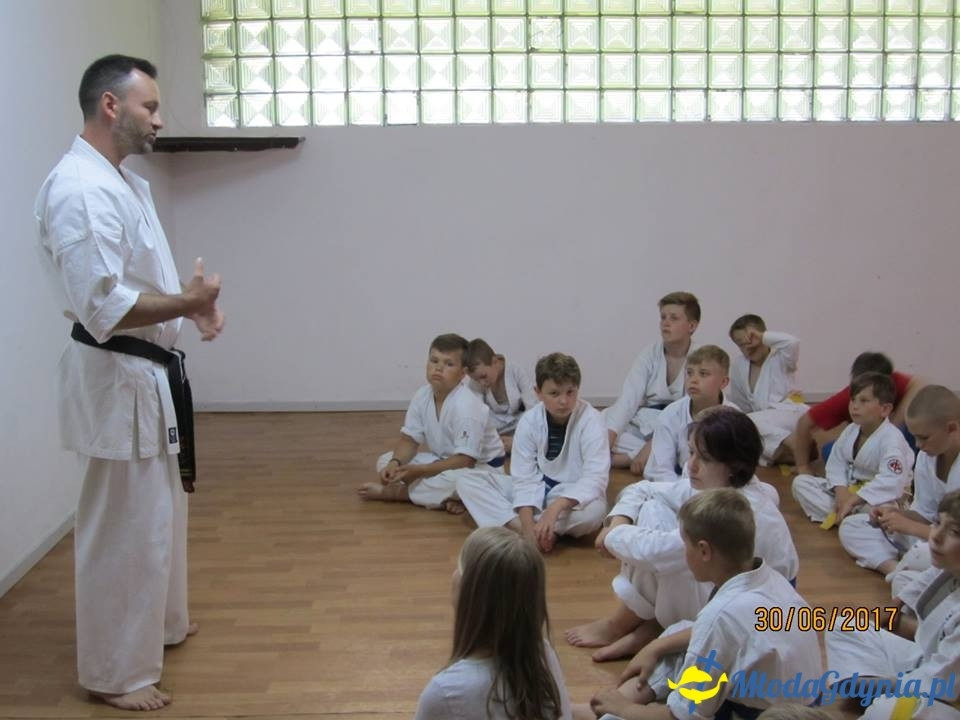Gdyński Klub Kyokushin Karate - obóz Piecki 2017