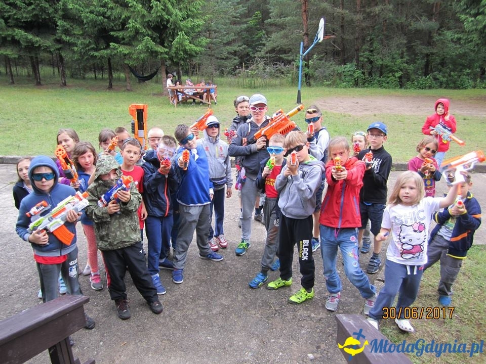 Gdyński Klub Kyokushin Karate - obóz Piecki 2017