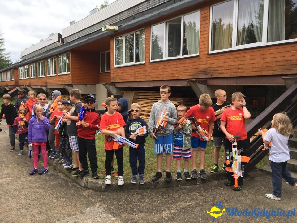 Gdyński Klub Kyokushin Karate - obóz Piecki 2017