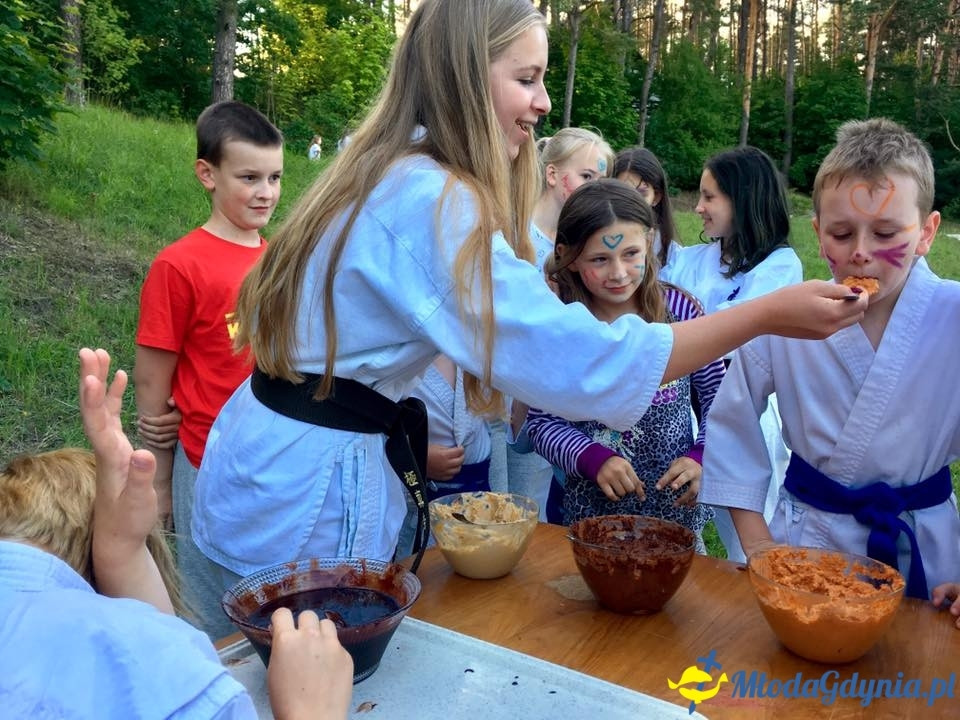 Gdyński Klub Kyokushin Karate - obóz Piecki 2017